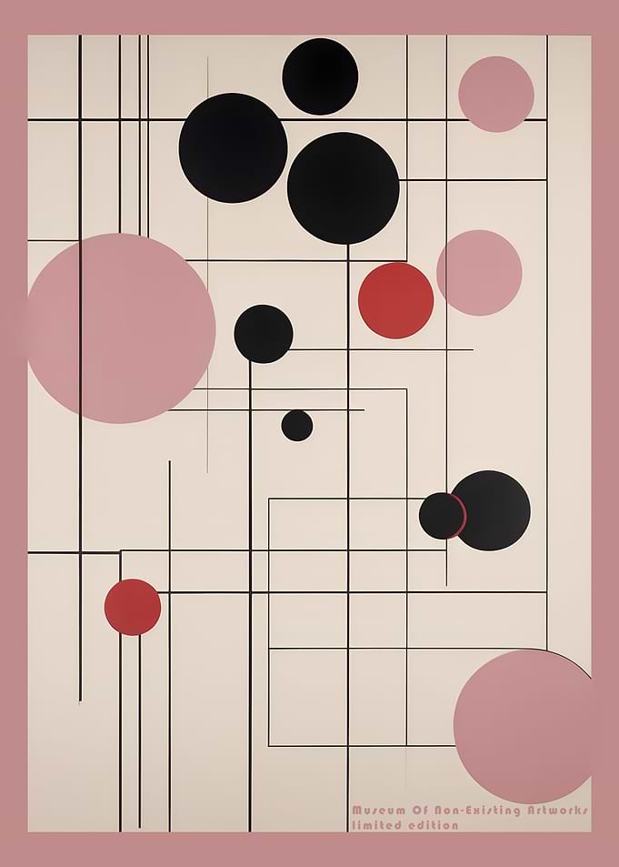 Stylized Abstract Geometric Art