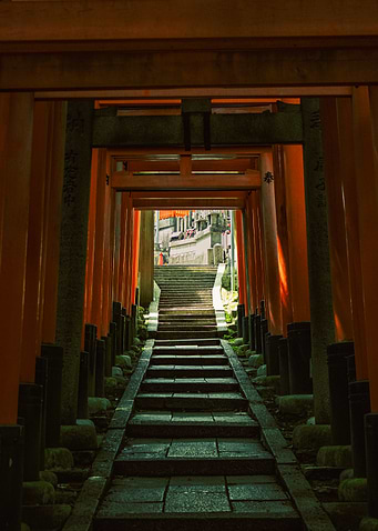 Inari Fushimi Kyoto Torii Gate