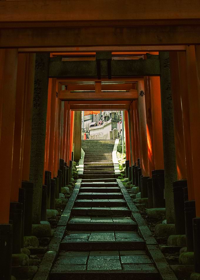 Inari Fushimi Kyoto Torii Gate