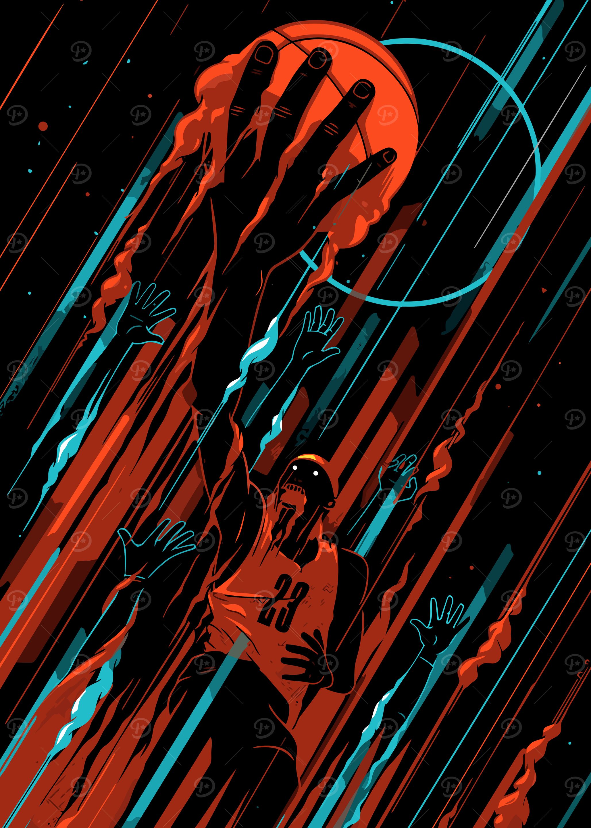 Basketball Player Silhouette