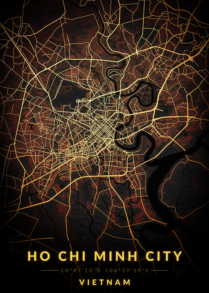 Ho Chi Minh City Map