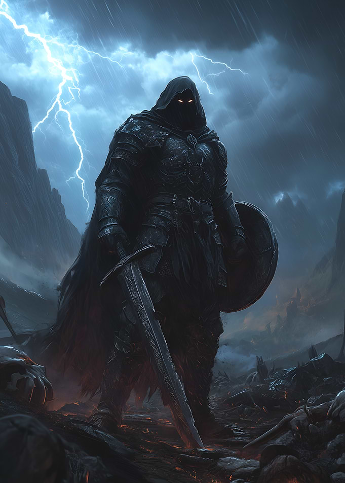 Dark Knight in Storm