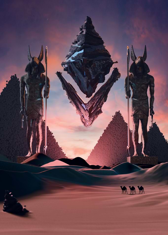 Anubis & Pyramids