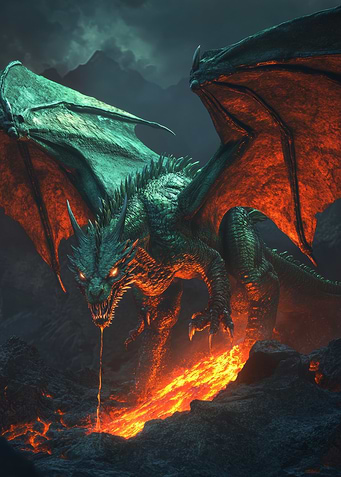 Green Dragon Lava