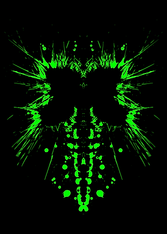 Rorschach Green Neon 1