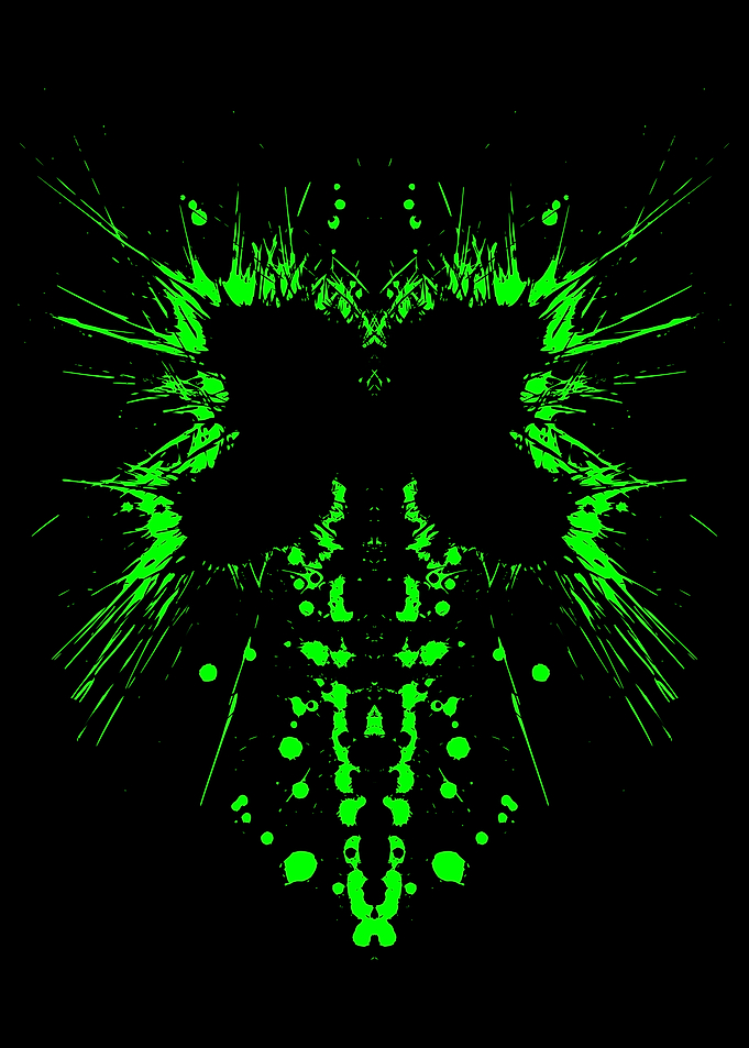 Rorschach Green Neon 1
