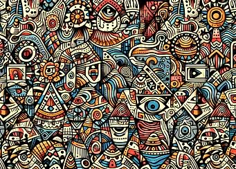 Abstract Tribal Pattern II