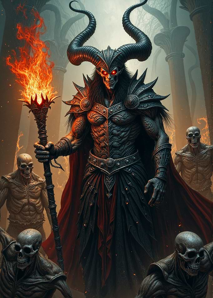 Dark Lord Summons Skeletons