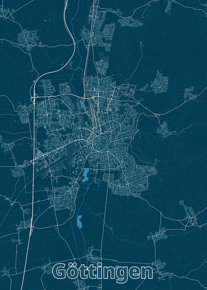 Göttingen City Map