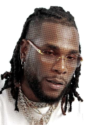 Burna Boy Dot Portrait