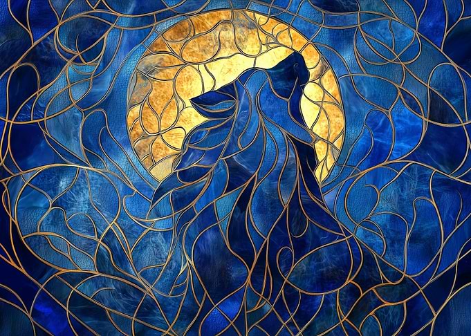 Howling Wolf: Stained Glass Yearning