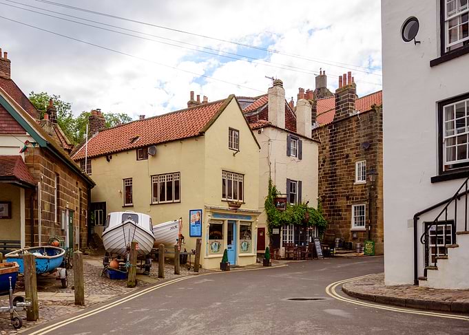 Charming English Village Street