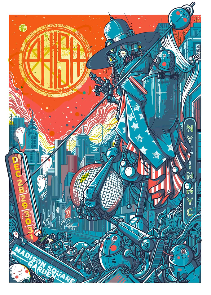Phish Concert Poster
