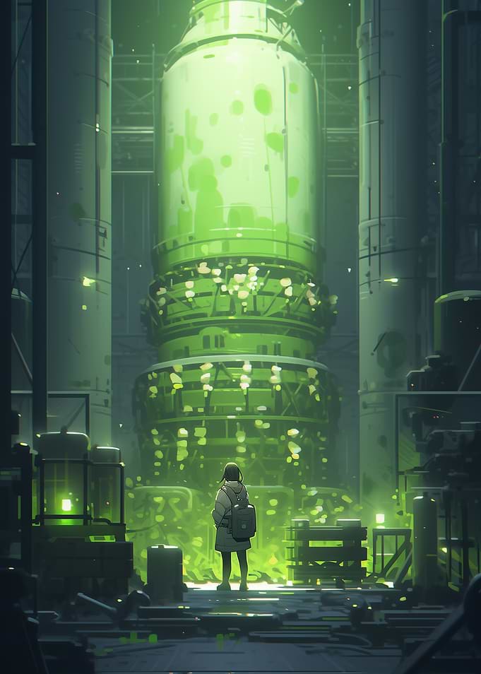 Green Glowing Reactor