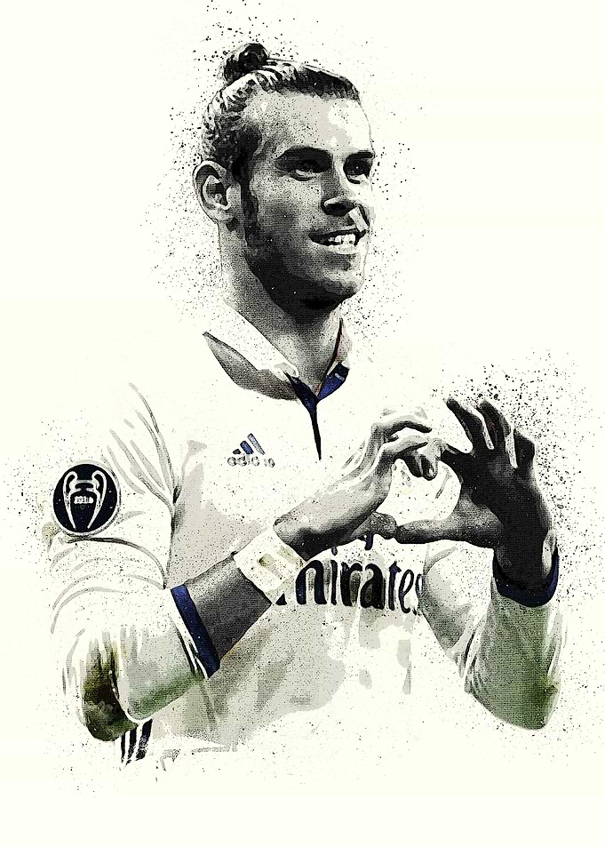 Gareth Bale Heart Gesture