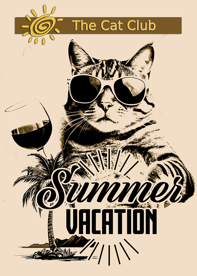 Cat Summer Vacation