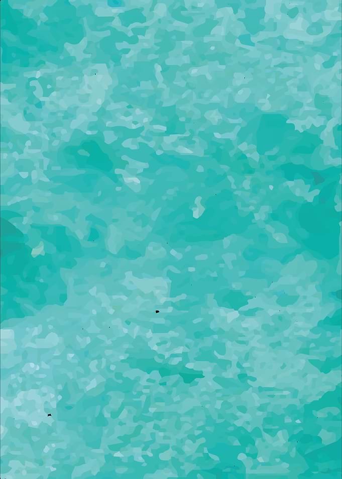 Abstract Turquoise Blue
