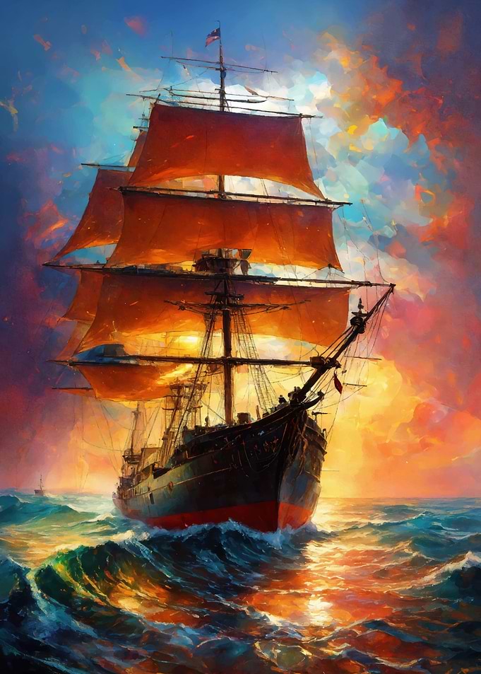 Sailing into Sunset