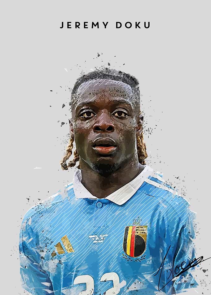 Jeremy Doku Belgium Soccer