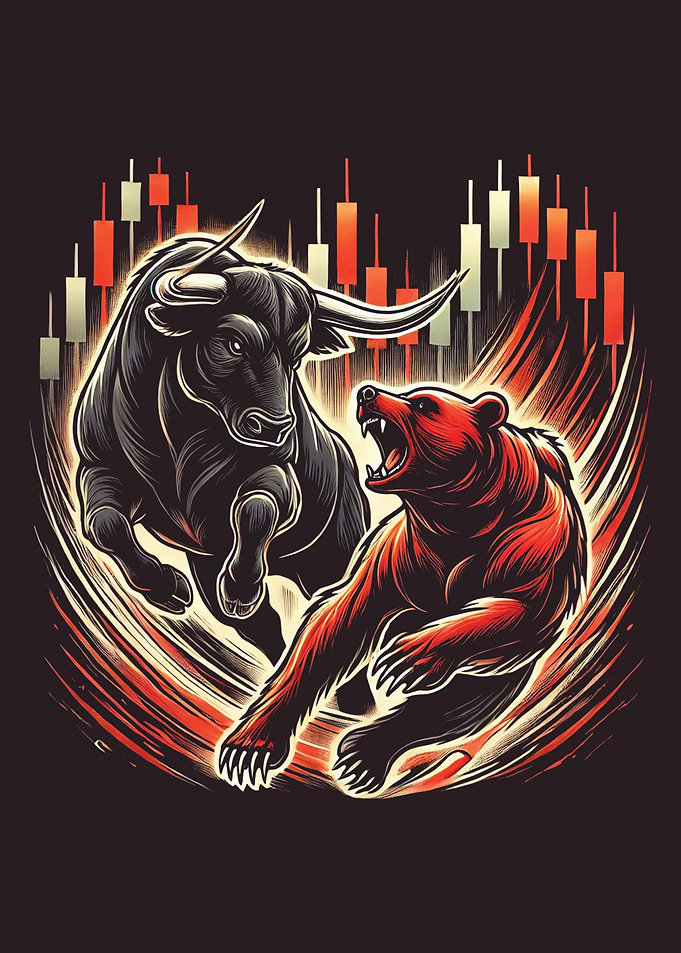 Bull vs Bear Stock Market - Forex, Day Trader, Trading