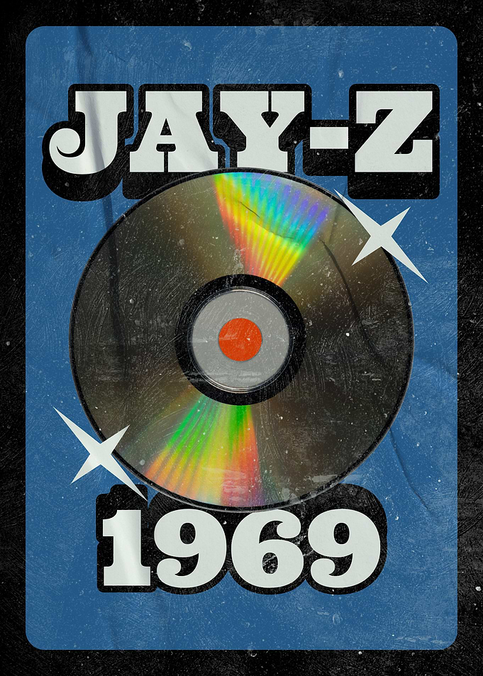 Jay-Z 1969 CD Poster