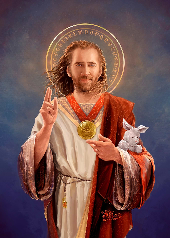 Nicolas Cage as Jesus