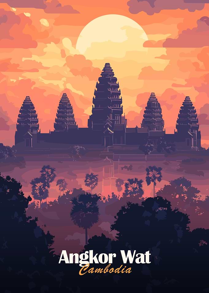 Angkor Wat Sunset
