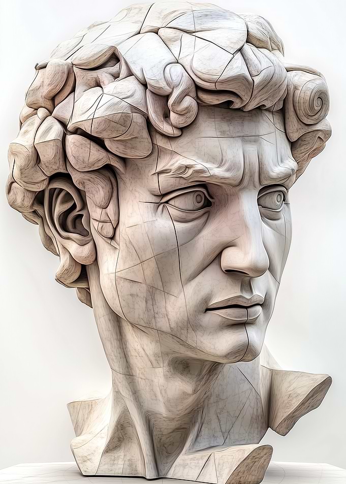 David Sculpture Bust