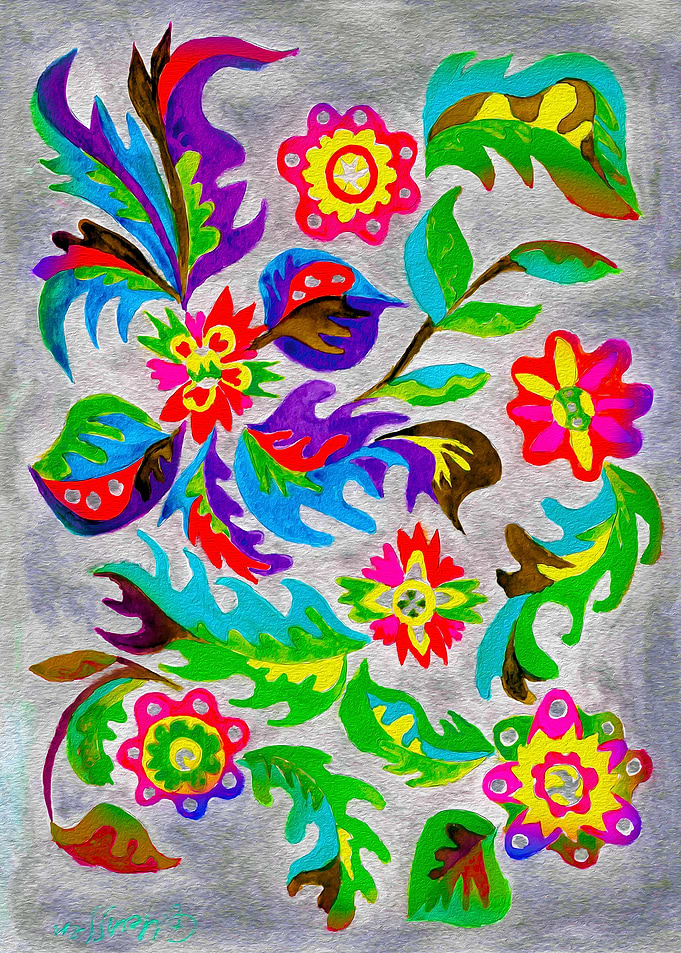 Watercolor Floral Pattern