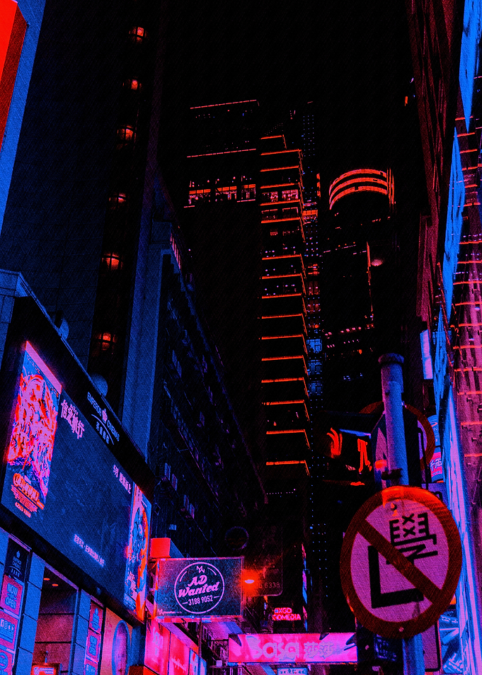 Neon Cityscape