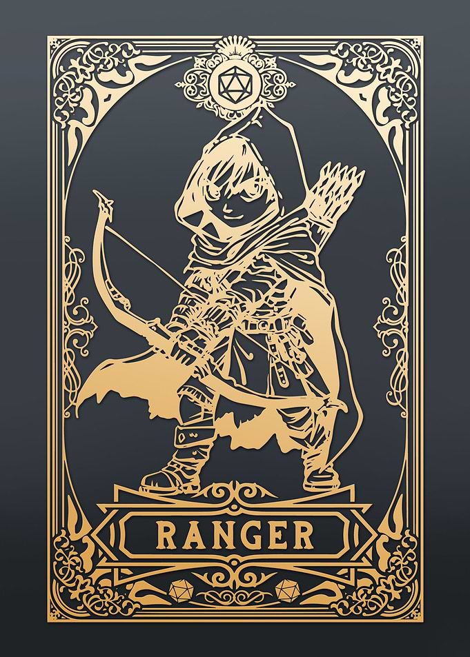 Ranger Chibi Tarot card