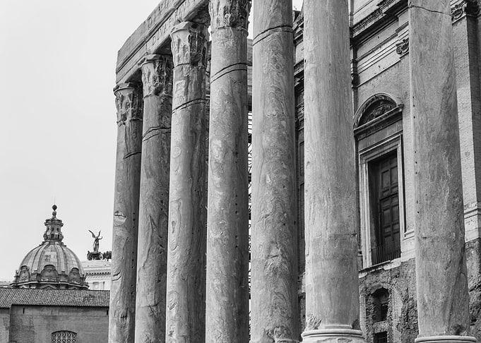 Roman Ruins Columns