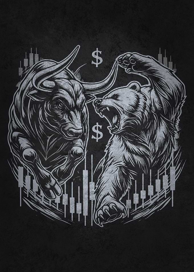 Bull vs Bear Stock Market - Forex, Day Trader, Trading