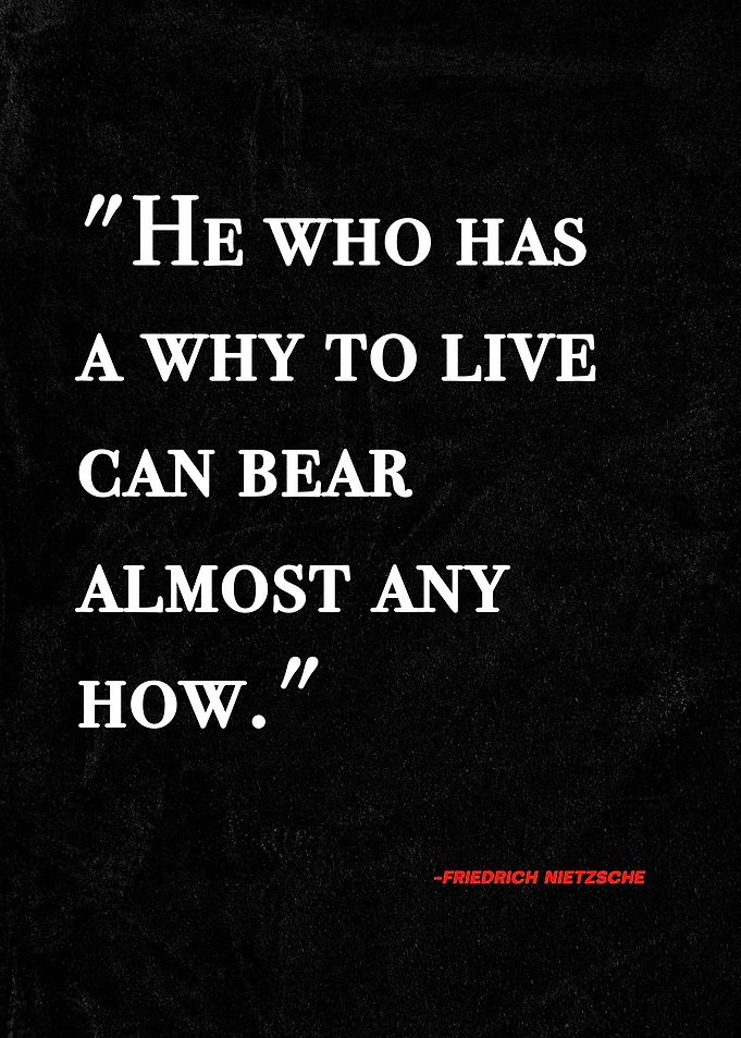 Nietzsche Quote Poster