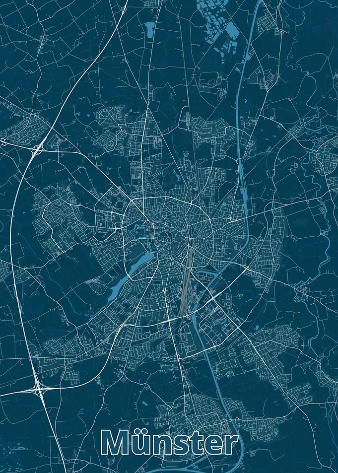 Münster City Map