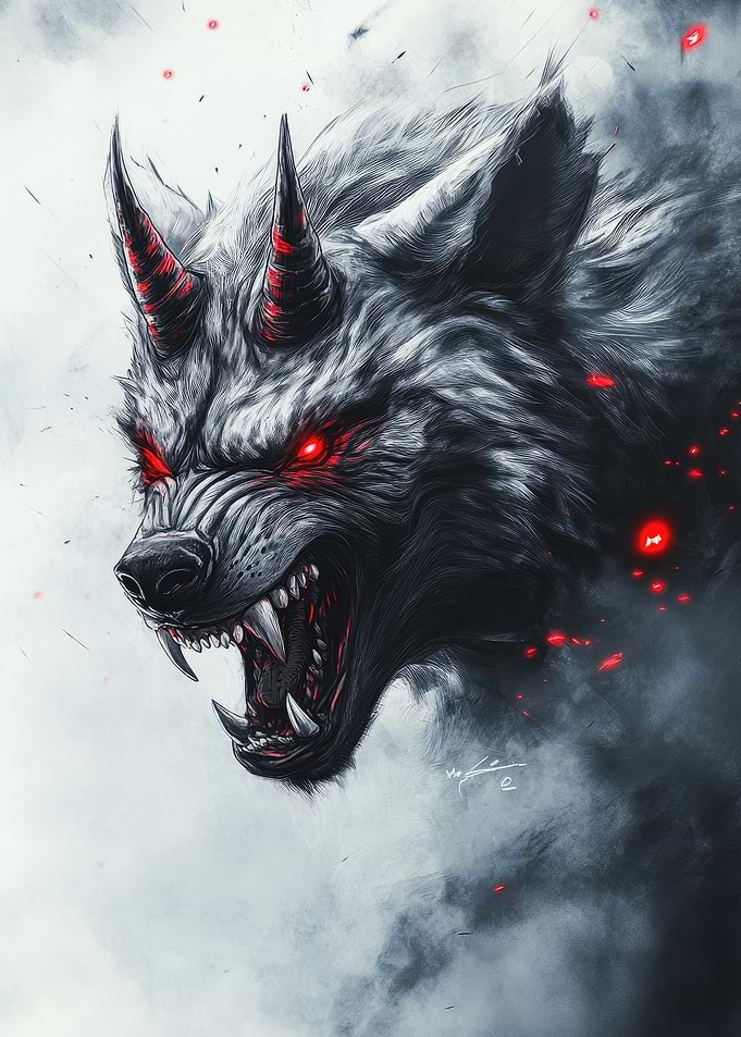 Demonic Hyena