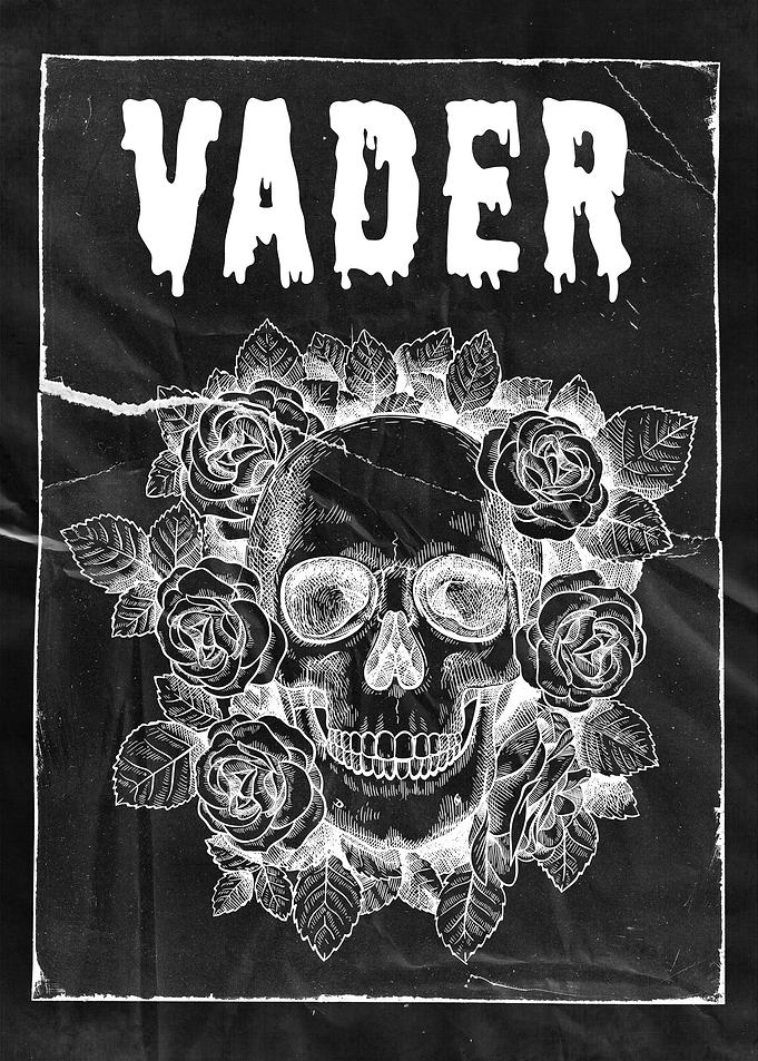 Vader Skull Roses