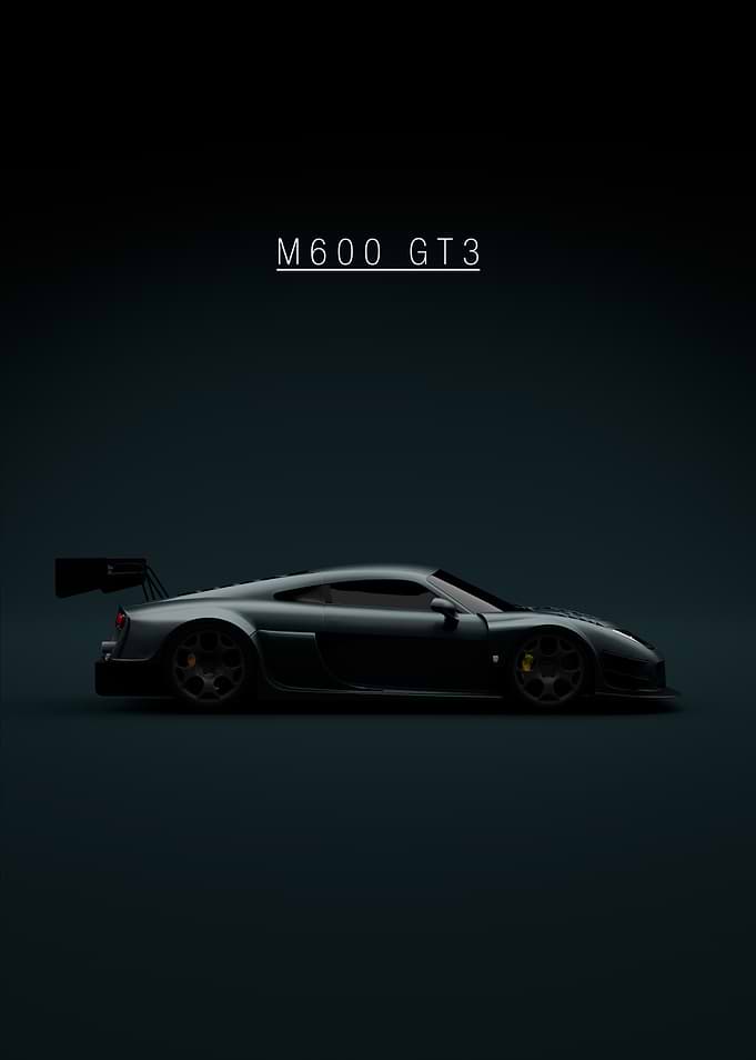 Black Noble M600 GT3 2012 - Green Tint