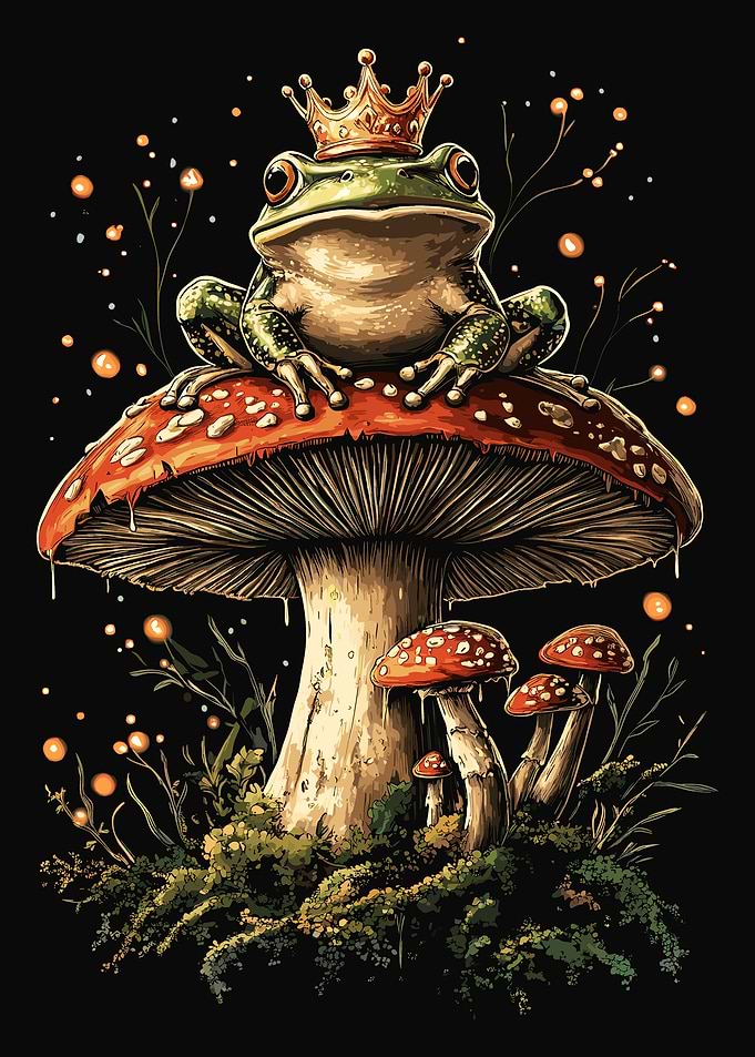 Goblincore - Frog Kind on