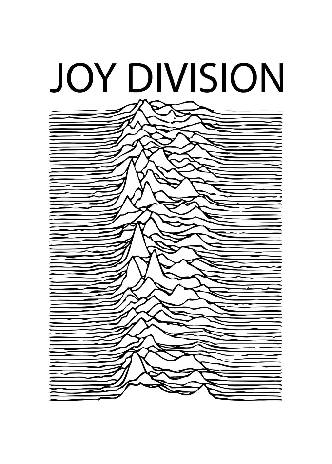 Joy Division Unknown Pleasures Album Cover