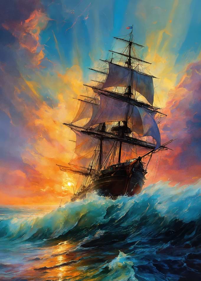 Sailing into Sunset