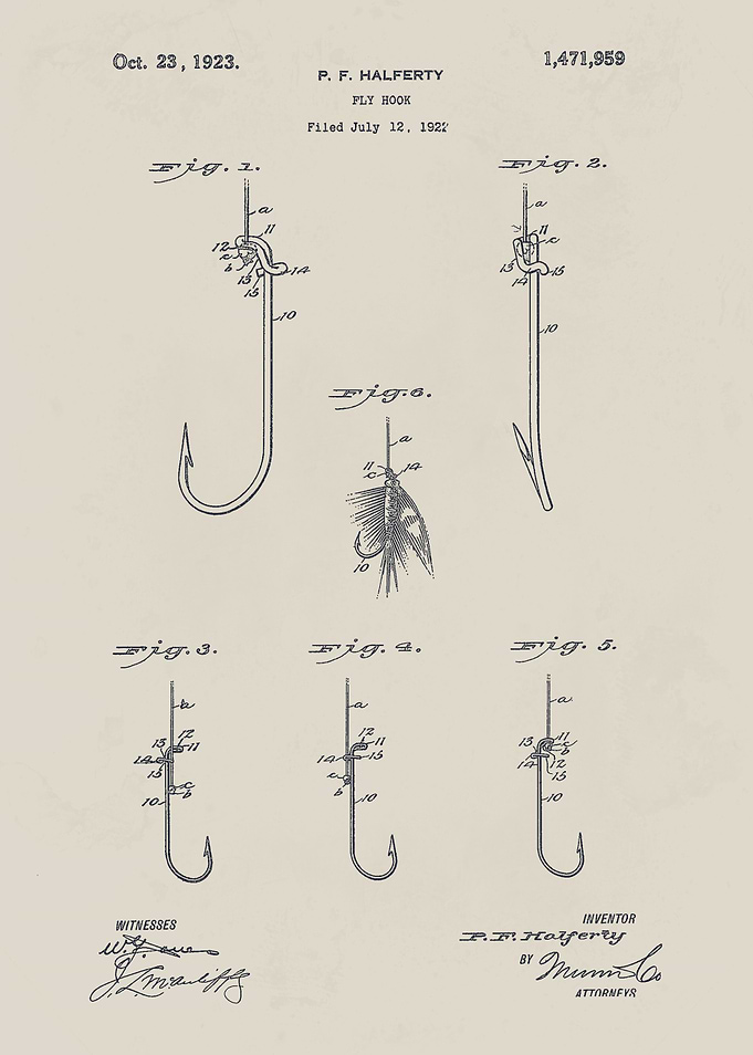 Fly Hook Patent
