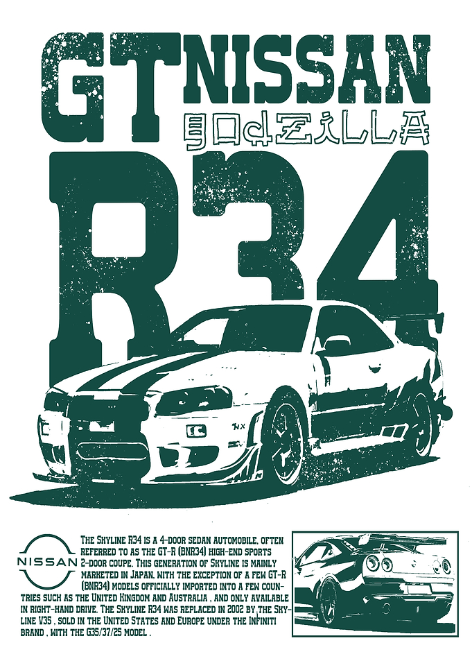Nissan Skyline GT-R R34