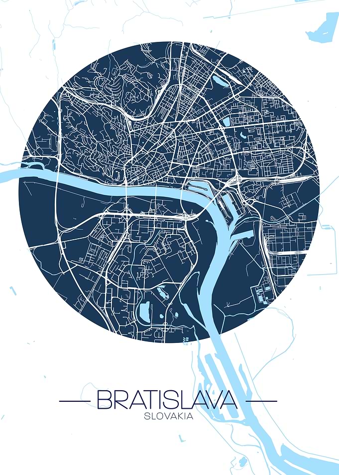 Bratislava City Map