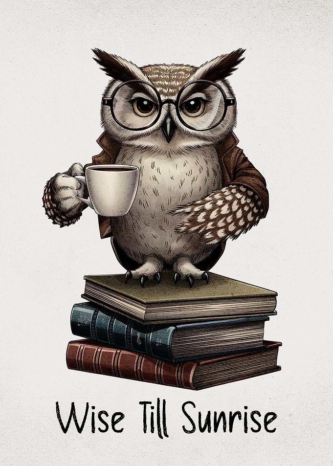 Night Owl with Coffee