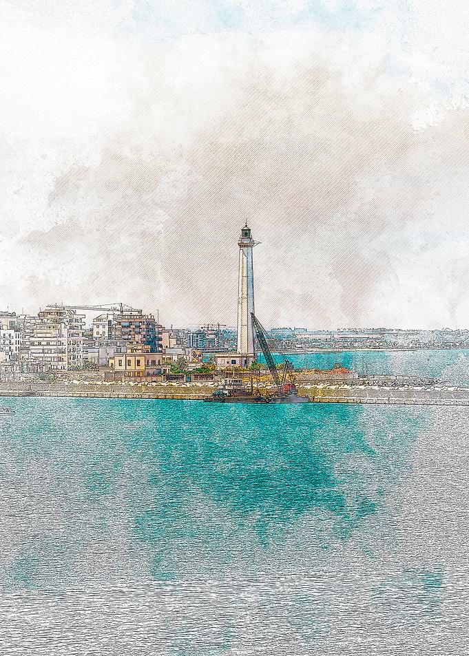 Lighthouse by the Sea Porto di Bari
