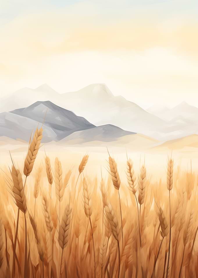 Wheat Field Landscape