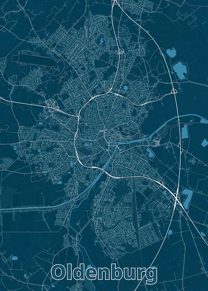 Oldenburg City Map