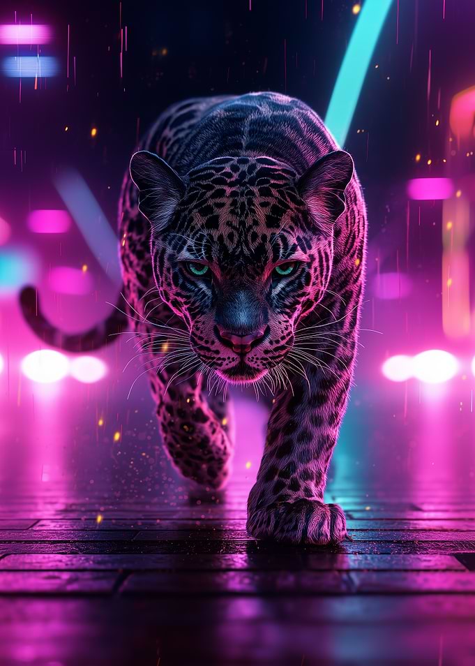 Neon Jaguar