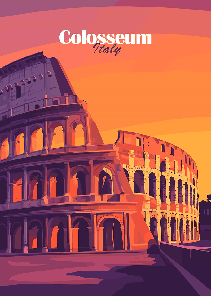 Colosseum Sunset